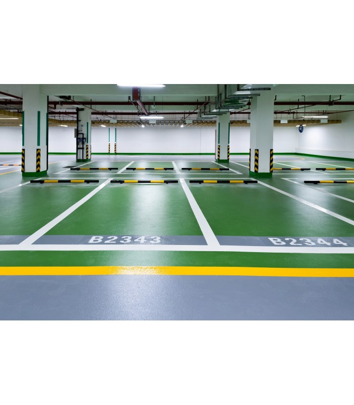 Barniz protector para suelos de garaje al agua. Protege y