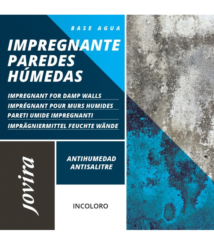 Impregnante Paredes Húmedas. Imprimación sellante incolora al