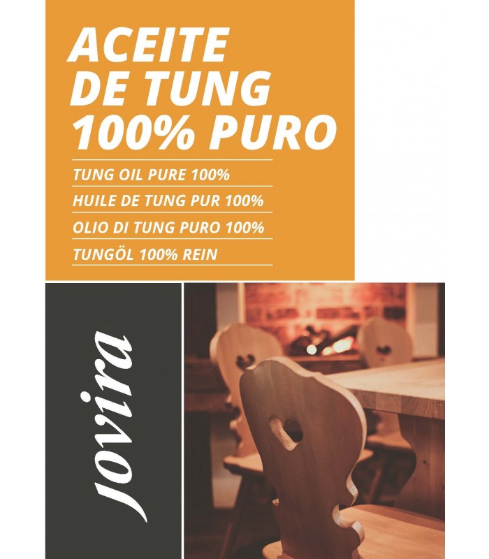 Aceite de Tung (100% PURO) .  Aceites Naturales - Litros: