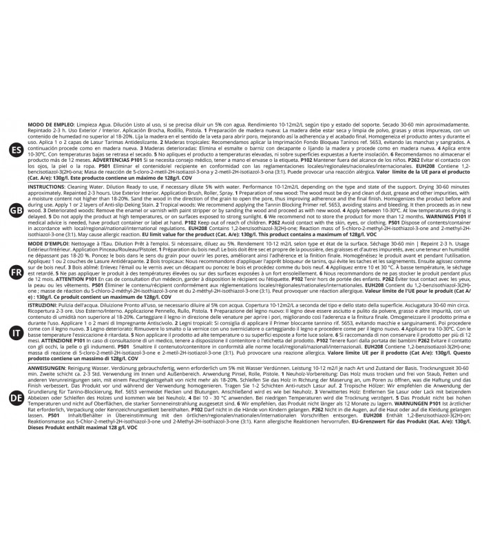 Lasur Protector Tarimas Antideslizante al Agua teka, incoloro