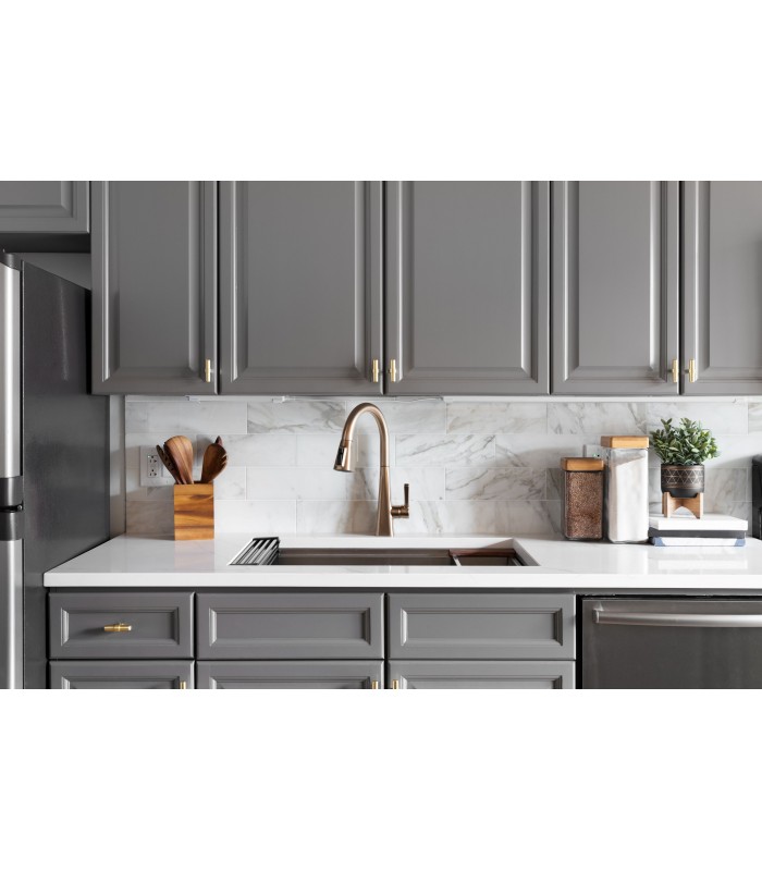 Pintura renovadora para Muebles de Cocina, acabado satinado al