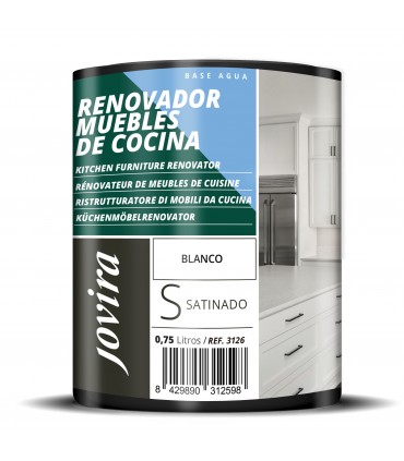 Pintura renovadora para Muebles de Cocina, acabado satinado al