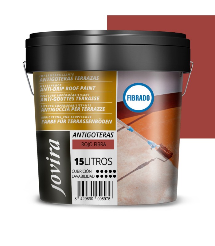 Impermeabilizante Antigoteras Terrazas con Fibras de vidrio