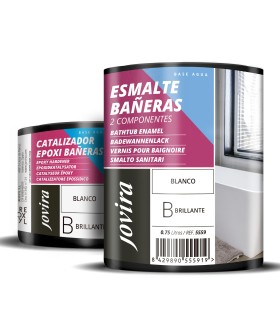 Esmalte Bañeras de Alto Brillo .  Pintura Bañeras - Acabado: