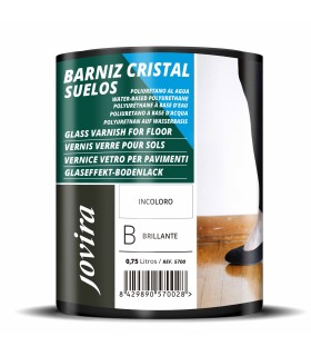 Barniz Cristal Suelos Poliuretano al Agua .  Barnices - Litros: