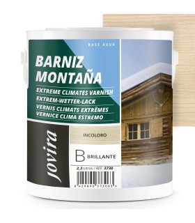 Barniz Montaña Brillante al Agua. .  Barnices - Litros: 0.375