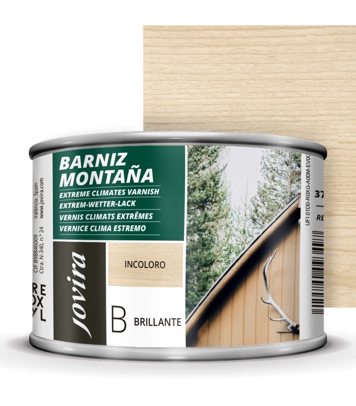 Barniz Montaña Brillante .  Barnices - Litros: 0.750 ml, 2.3
