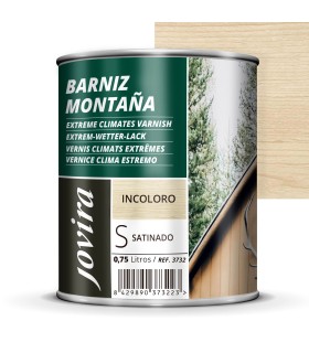 Barniz Montaña Satinado. .  Barnices - Litros: 0.750 ml, 2.3