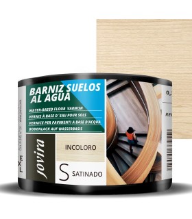 Barniz Suelos Satinado al Agua .  Barnices - Litros: 0.375