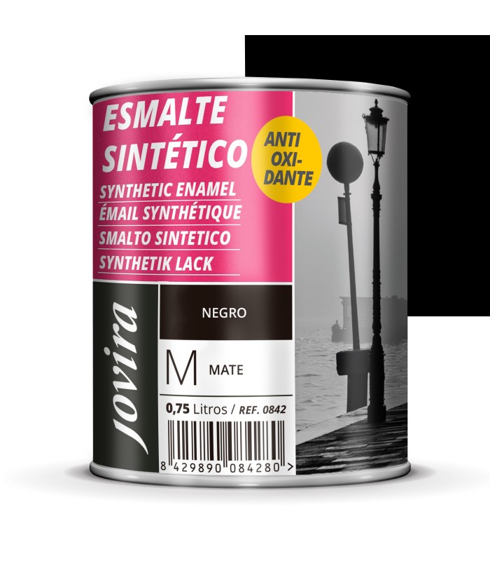 Esmalte Antioxidante Mate Directo Sobre Oxido negro, blanco. 