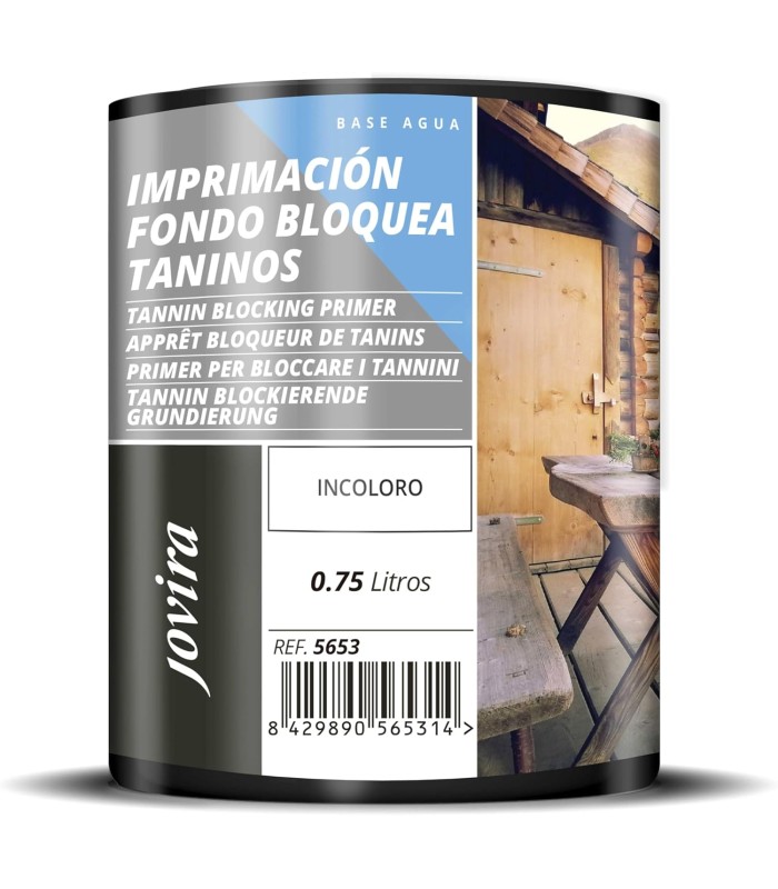 Imprimación Fondo Bloquea Taninos .  Selladora para Madera -