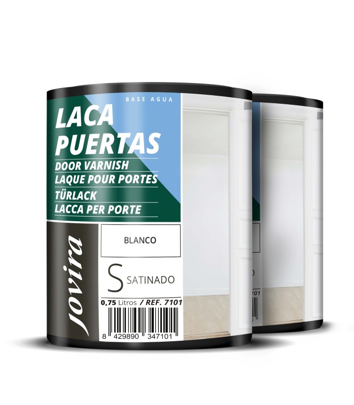 Esmalte Laca Satinado para Puertas al Agua .  Esmalte Madera -