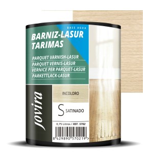 Barniz-Lasur Protector Tarimas Satinado al Agua. incoloro