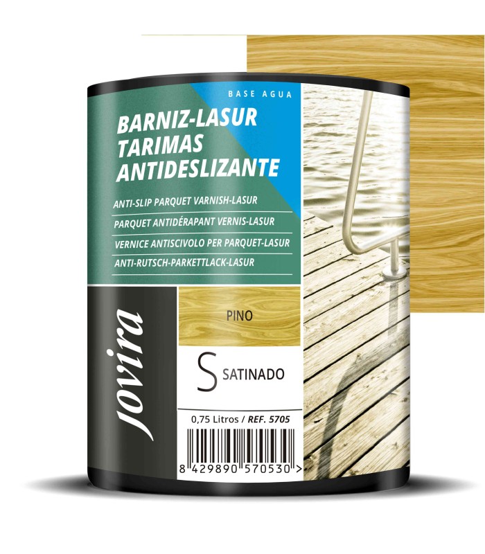 Barniz-Lasur Protector Tarimas Antideslizante al Agua teka