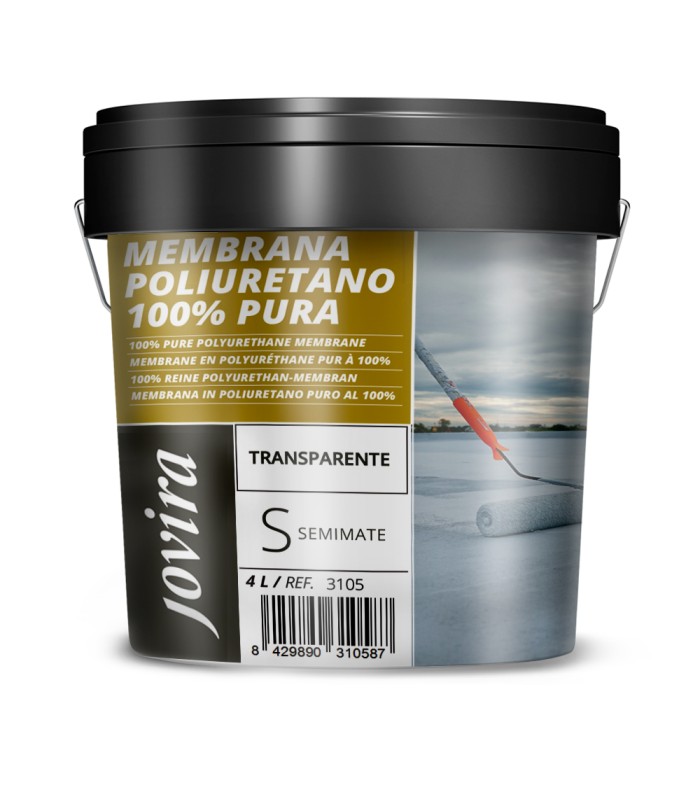 Membrana 100% Poliuretano al Agua. Especial para suelos