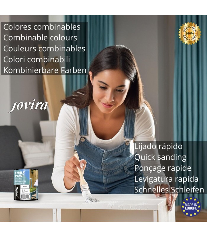 Pintura Tiza - Chalk Paint al Agua Mate. Renueva tus muebles