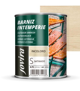 Barniz Intemperie Satinado .  Barnices - Litros: 0.375, 2.3
