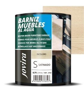 Barniz Muebles Satinado al Agua. .  Barnices - Litros: 0.750