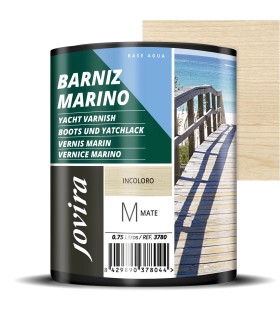 Barniz Marino Mate al Agua .  Barnices - Litros: 0.375, 0.750