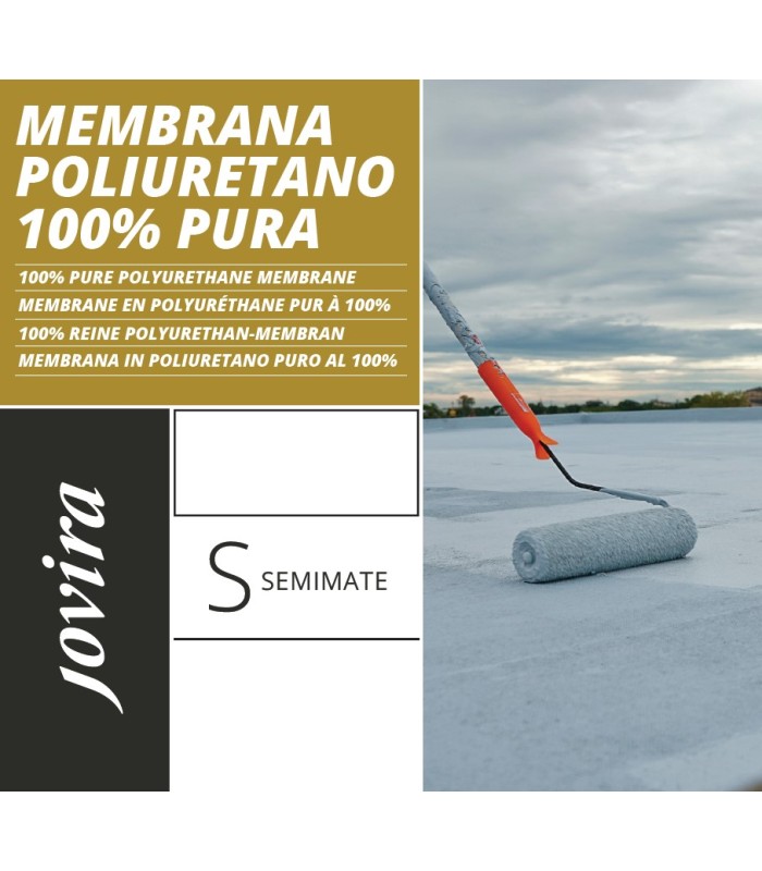 Membrana 100% Poliuretano al Agua. Especial para suelos