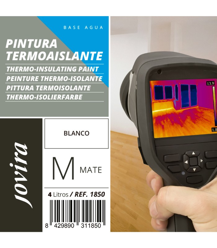 Pintura Termoaislante Blanca .  Pintura Termoaislante - Litros:
