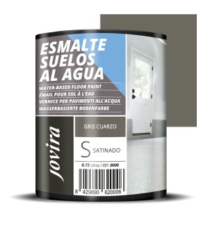 Esmalte Suelos al Agua azul, gris, negro, rojo oxido, verde