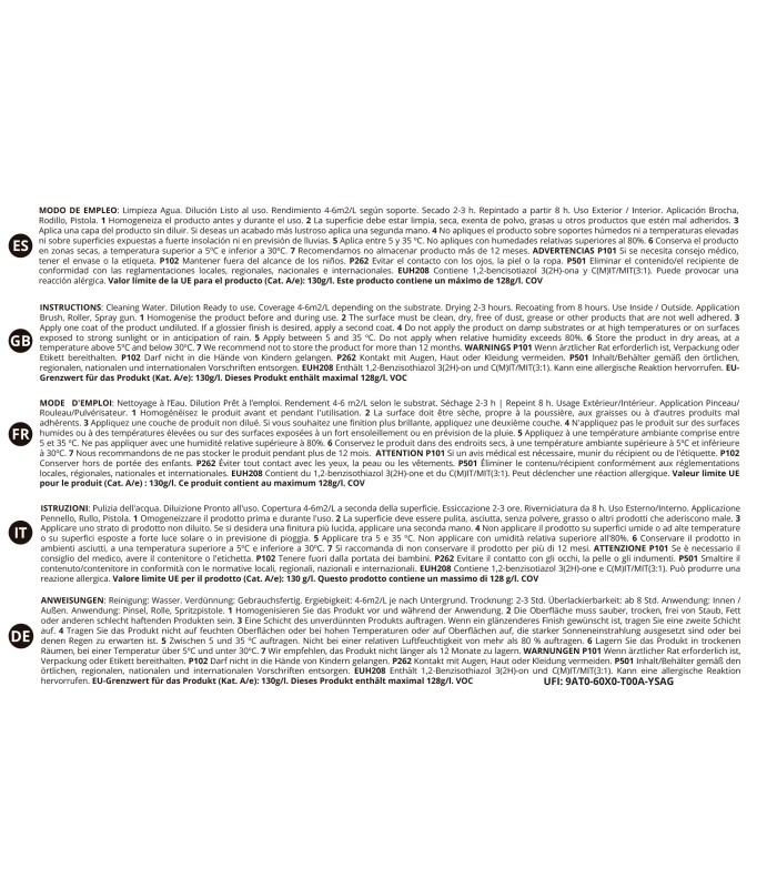 Barniz Piedra al Agua incoloro, transparente.  Barniz Piedra -