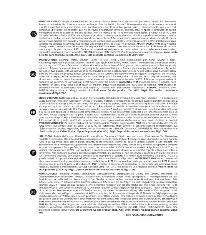 Impermeabilizante Hidrofugante Transparente .  Hidrofugante