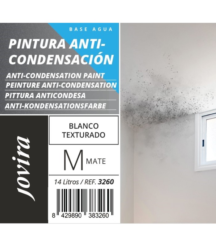 Pintura Anticondensación - Antihumedad - Antimoho blanco
