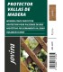 Protector para Vallas de Madera pino, marron .  Aceite Teca -