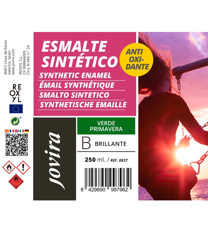 Esmalte Antioxidante Brillante Directo Sobre Oxido verde