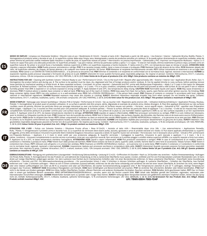 Esmalte Antioxidante Brillante Directo Sobre Oxido verde