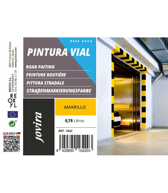 Pintura Vial al Agua. Indicada para Pasos de Peatones