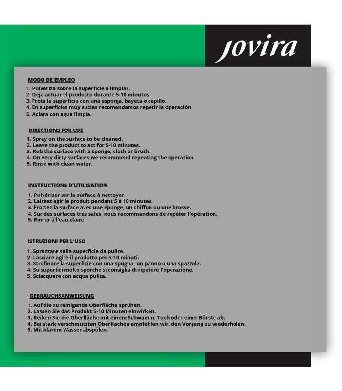 Limpiador de Moho .  Limpiador Antimoho - Litros: 0.500, 5, 1 